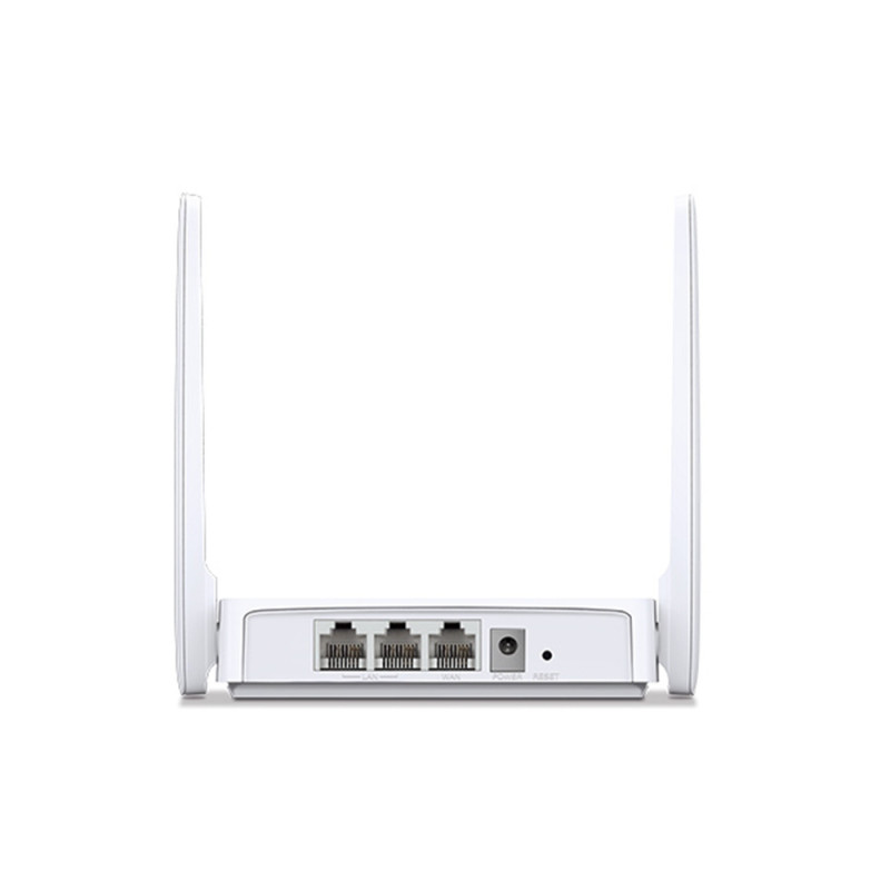 Безжичен рутер Mercusys MW301R, 300 Mbps, 2.4 GHz, 2x 5dBi антени - 8