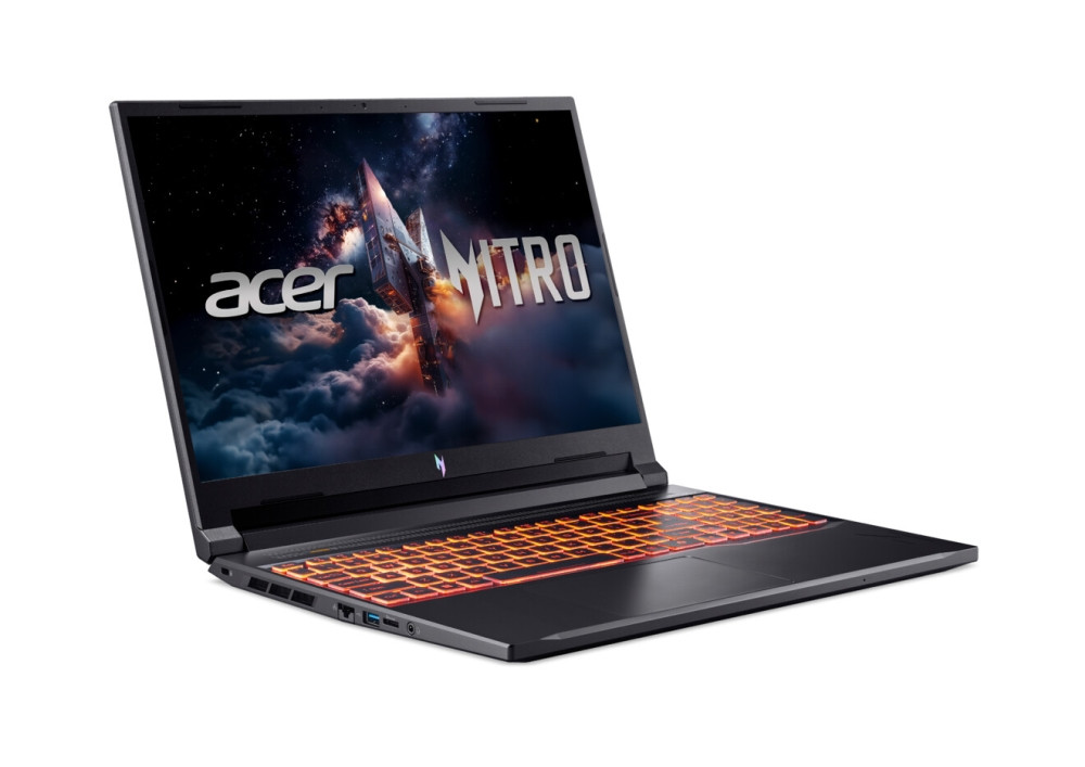 Лаптоп Acer Nitro V16, 16" WQXGA IPS 180Hz, Intel Core 9 270H, RTX 5070 8GB, 16GB DDR5, 1000GB SSD, Linux с подарък Раница Acer 15.6" Nitro Gaming - NH.QZREX.004_GP.BAG11.02E - 3