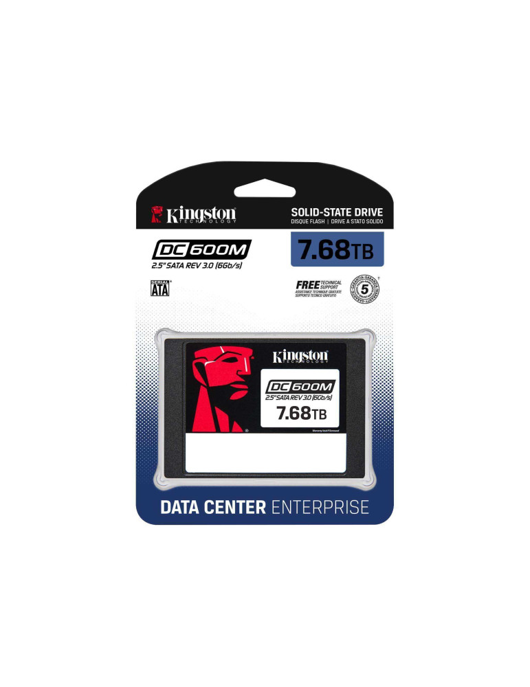 SSD диск Kingston DC600M, 512GB SATA III 3D TLC 560MB/s - SEDC600M/7680G - 3