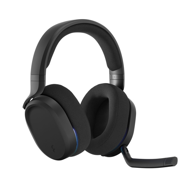 Безжична геймърска слушалка Fractal Design Scape Dark, Bluetooth 5.3 + USB-C, микрофон, RGB - FD-HS-SCA1-01 - 2