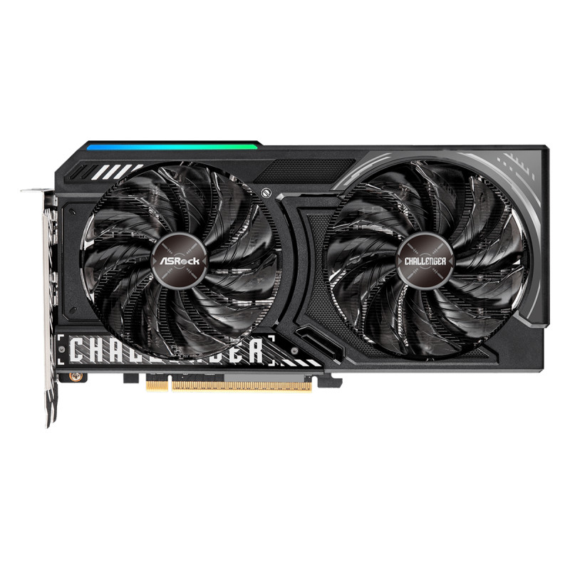 Видео карта ASROCK AMD Radeon RX 9060 Challenger 8GB, 8GB GDDR6 128-bit, Активно охлаждане - RX9060 CL 8G - 1