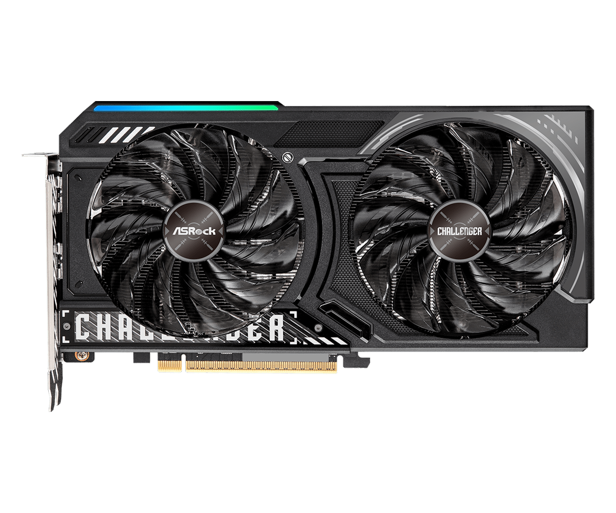 Видео карта ASROCK AMD Radeon RX 9060 Challenger 8GB, 8GB GDDR6 128-bit, Активно охлаждане - RX9060 CL 8G