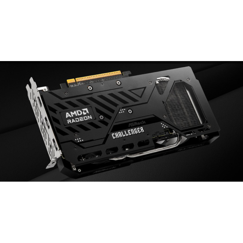 Видео карта ASROCK AMD Radeon RX 9060 Challenger 8GB, 8GB GDDR6 128-bit, Активно охлаждане - RX9060 CL 8G - 5