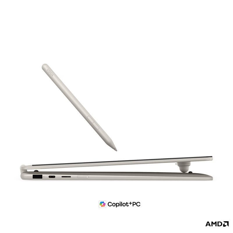 Лаптоп Lenovo Yoga 7 2-in-1 16AGP11, 16" WUXGA OLED, AMD Ryzen AI 7 445, 24GB LPDDR5X, 1TB SSD, Windows 11 Home - 83TF000XBM - 9