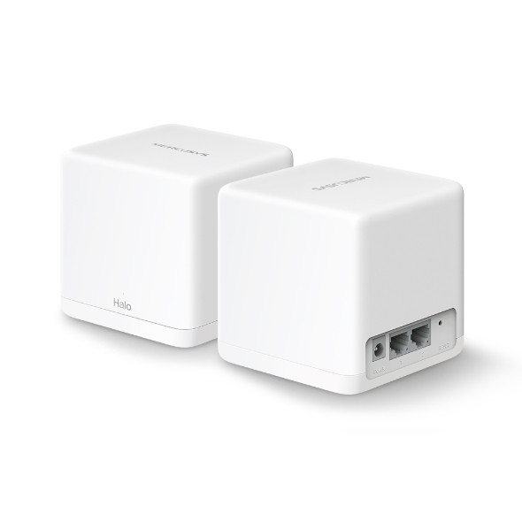 Безжична Wi-Fi Mesh система Mercusys Halo H30G(2-pack), AC1300, 2.4GHz, 400Mbps - 11