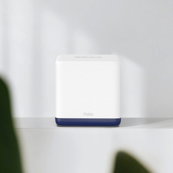 Безжична Wi-Fi Mesh система Mercusys Halo H50G (2-pack), AC1900, 2.4GHz 600Mbps, Вътрешни антени - 6