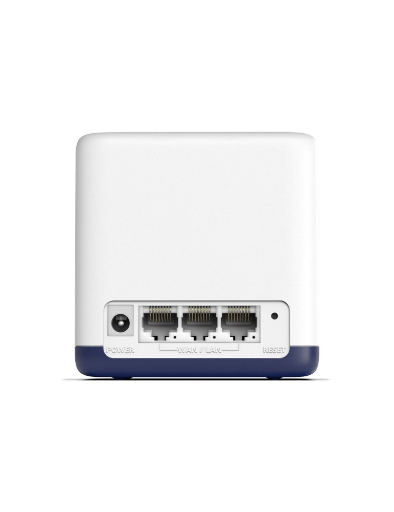 Безжична Wi-Fi Mesh система Mercusys Halo H50G (2-pack), AC1900, 2.4GHz 600Mbps, Вътрешни антени - 19