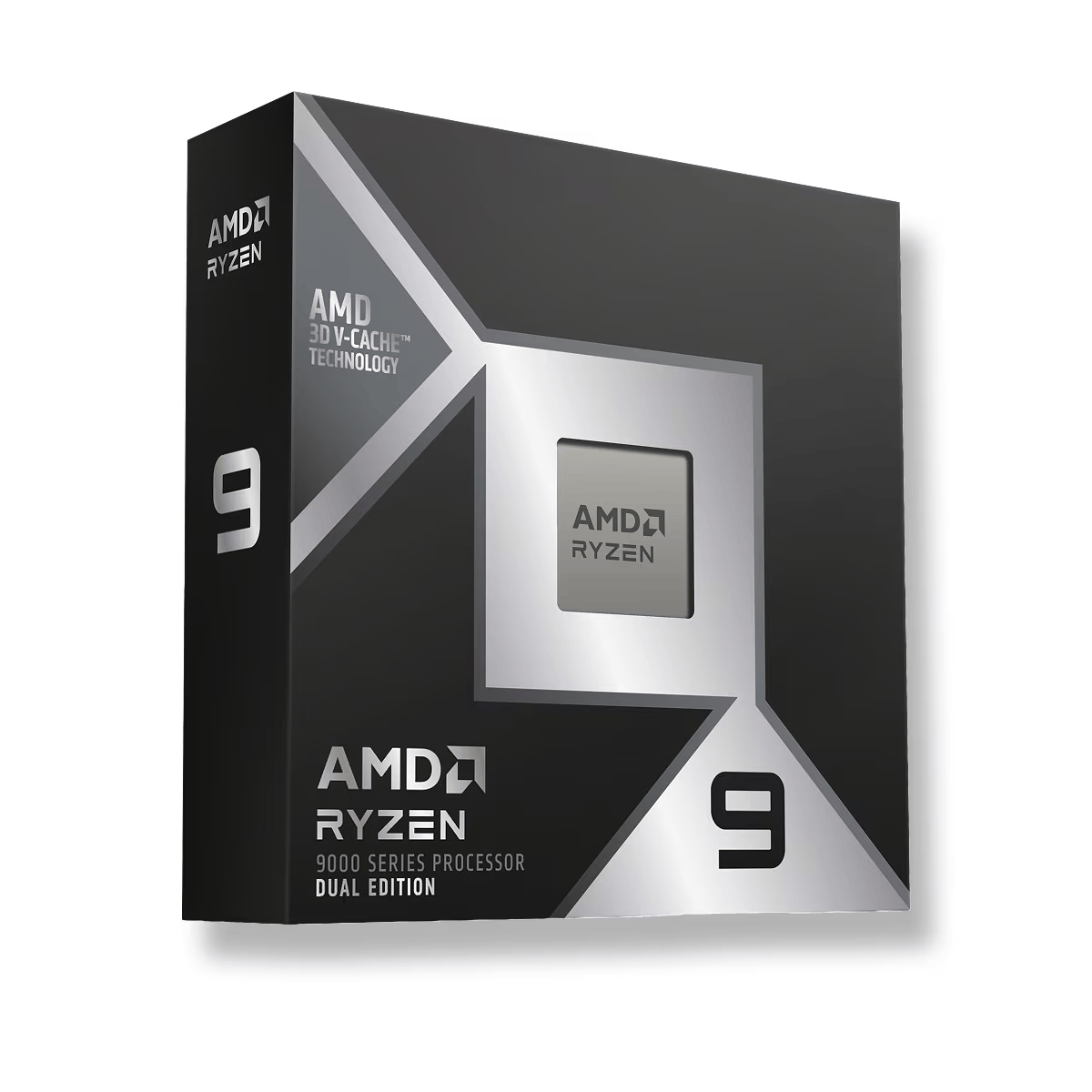 Процесор AMD RYZEN 9 9950X3D2 Dual Edition, 16-Core, 4.3 GHz, 192MB, 200W, AM5, BOX, без охладител - 100-100001978WOF