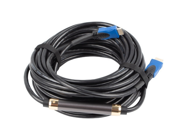 HDMI кабел Lanberg, 20m HDMI M/M V2.0 4K 18Gb/s черен - CA-HDMI-20CU-0200-BK - 3