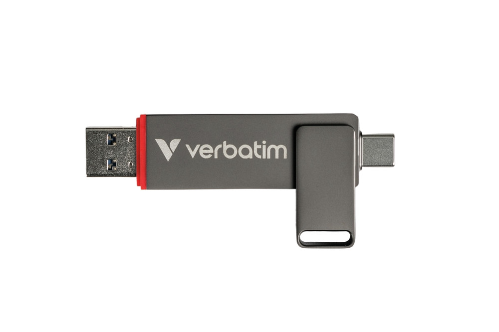 Външен SSD диск Verbatim Dual QuickStick, 1TB USB 3.2 Gen 1 - 32043 - 2