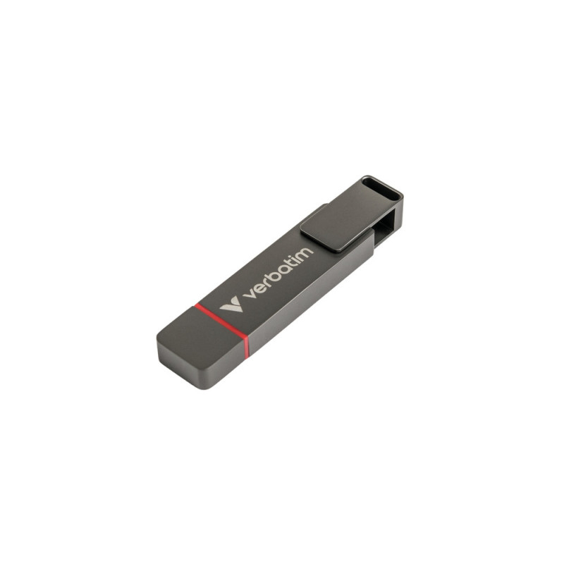 Външен SSD диск Verbatim Dual QuickStick, 512GB USB 3.2 Gen 1 - 32042 - 1