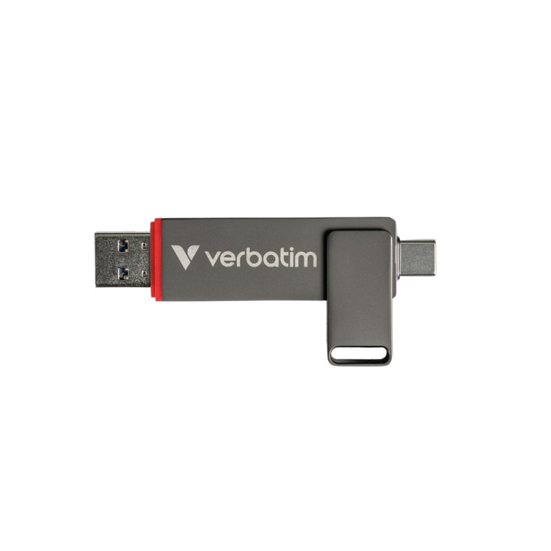 Външен SSD диск Verbatim Dual QuickStick, 512GB USB 3.2 Gen 1 - 32042 - 2