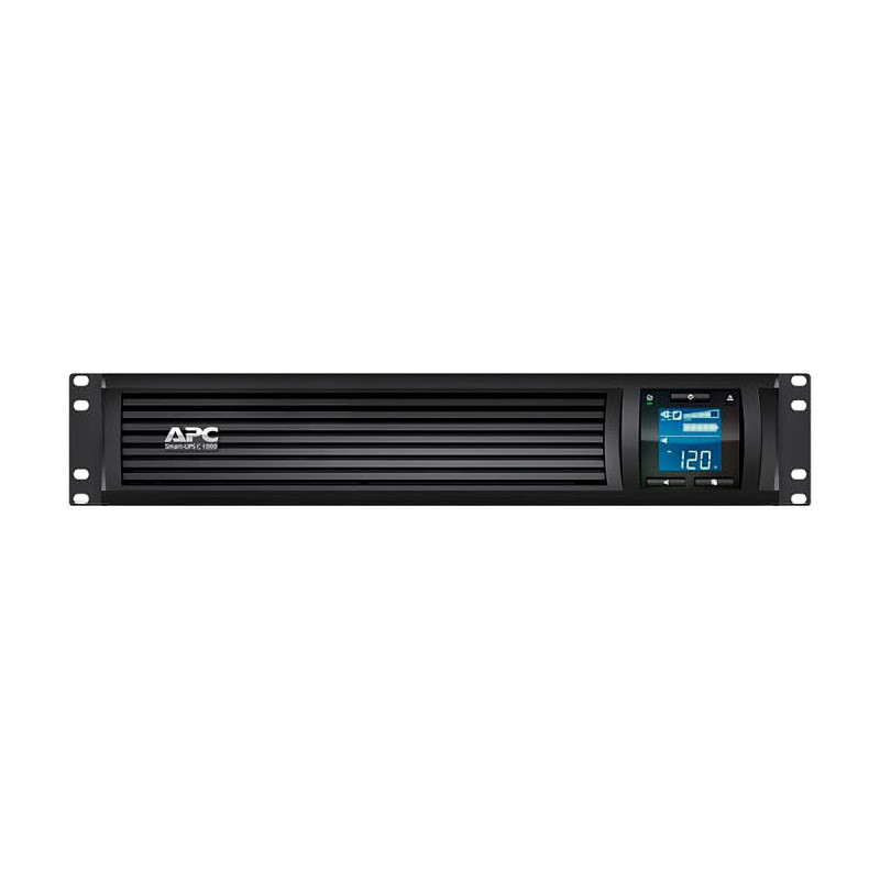 Захранване APC Smart-UPS C, 1000VA 600W, 2U Rack-mountable, 230V, USB/Serial - SMC1000I-2UC - 2