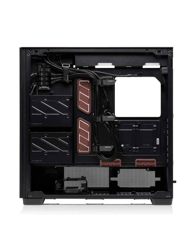 Кутия за компютър Noctua Antec Flux Pro, Middle Tower, E-ATX, Tempered Glass, 6 вентилатора включени - ANTEC-FLUX-PRO-NE - 6