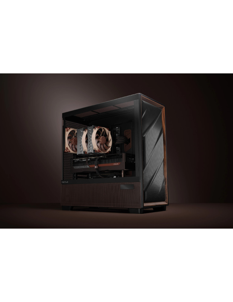 Кутия за компютър Noctua Antec Flux Pro, Middle Tower, E-ATX, Tempered Glass, 6 вентилатора включени - ANTEC-FLUX-PRO-NE - 9