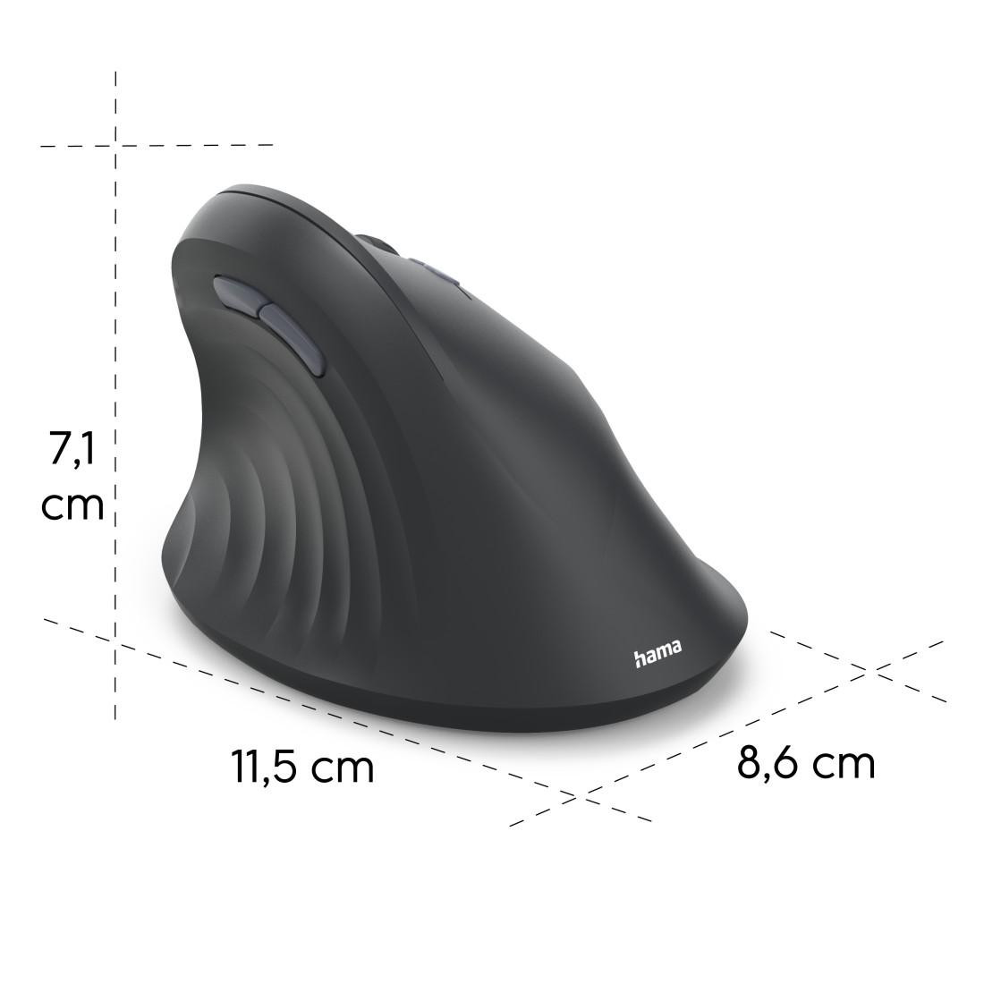 Безжична мишка HAMA EWM-500R, оптична, 7 бутона, 1600 dpi - 173088 - 4