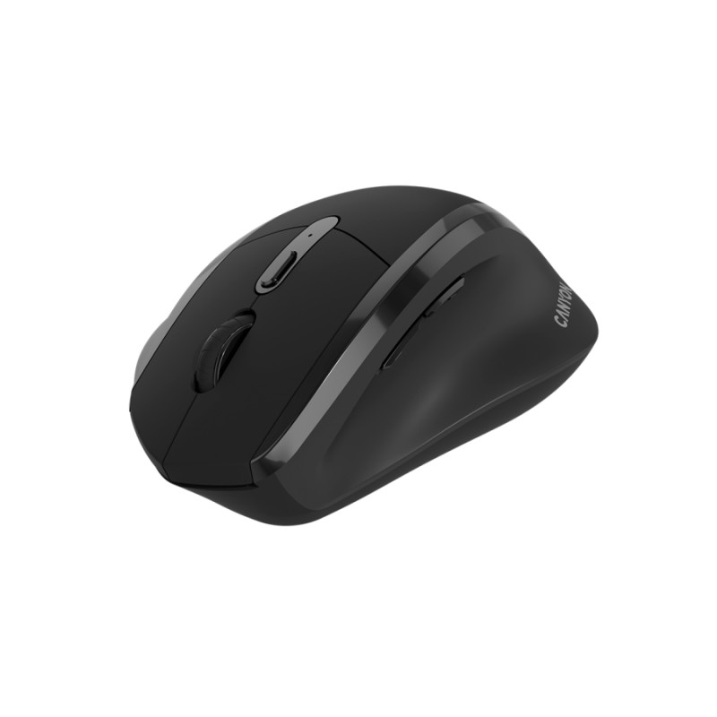 Безжична мишка CANYON OnClick 17, Ergonomic 6 бутона 1600DPI - CNE-CMSW17B - 5