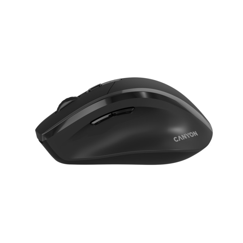 Безжична мишка CANYON OnClick 17, Ergonomic 6 бутона 1600DPI - CNE-CMSW17B - 6