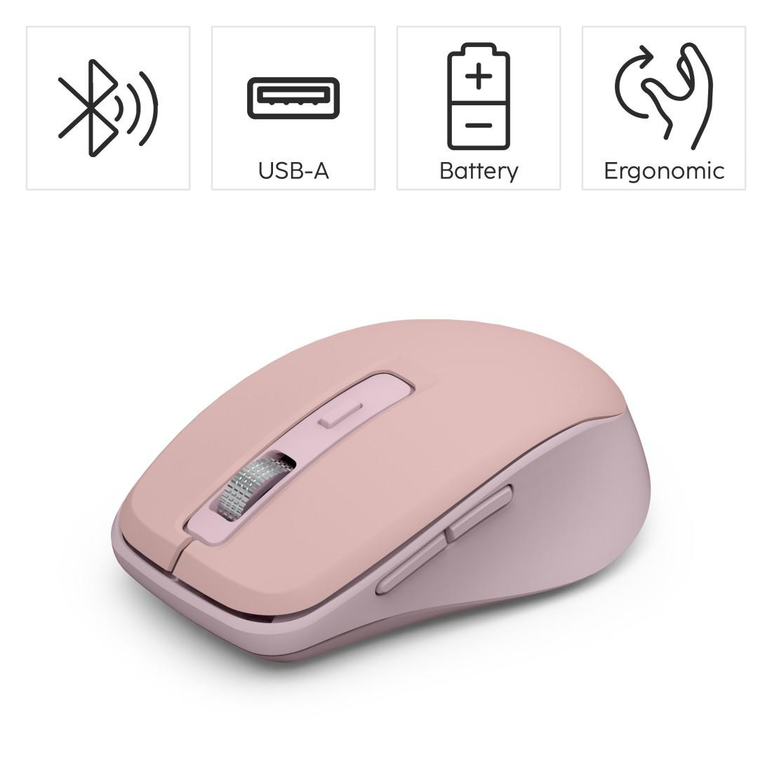 Безжична мишка HAMA WM-450, 7 бутона, Bluetooth/2.4 GHz - HAMA-173042 - 10
