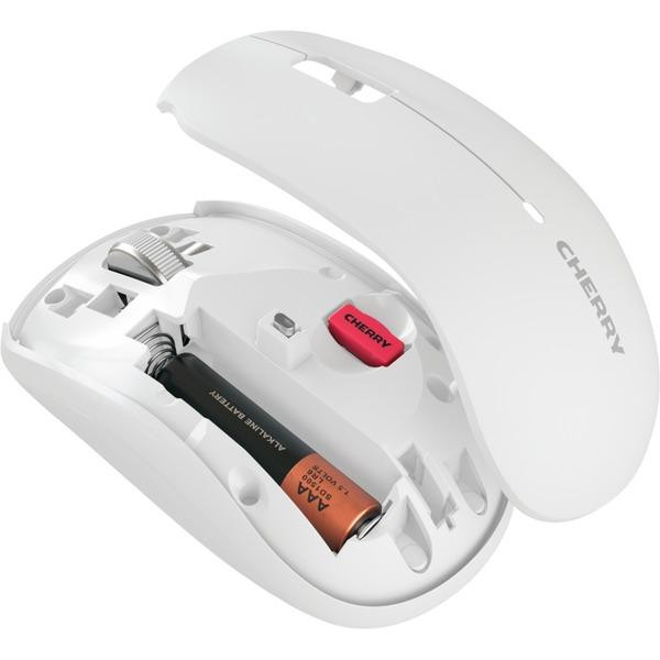 Безжична мишка CHERRY MW 2200, 1300 dpi, 2.4GHz, Бяла - JW-T2200-0 - 5