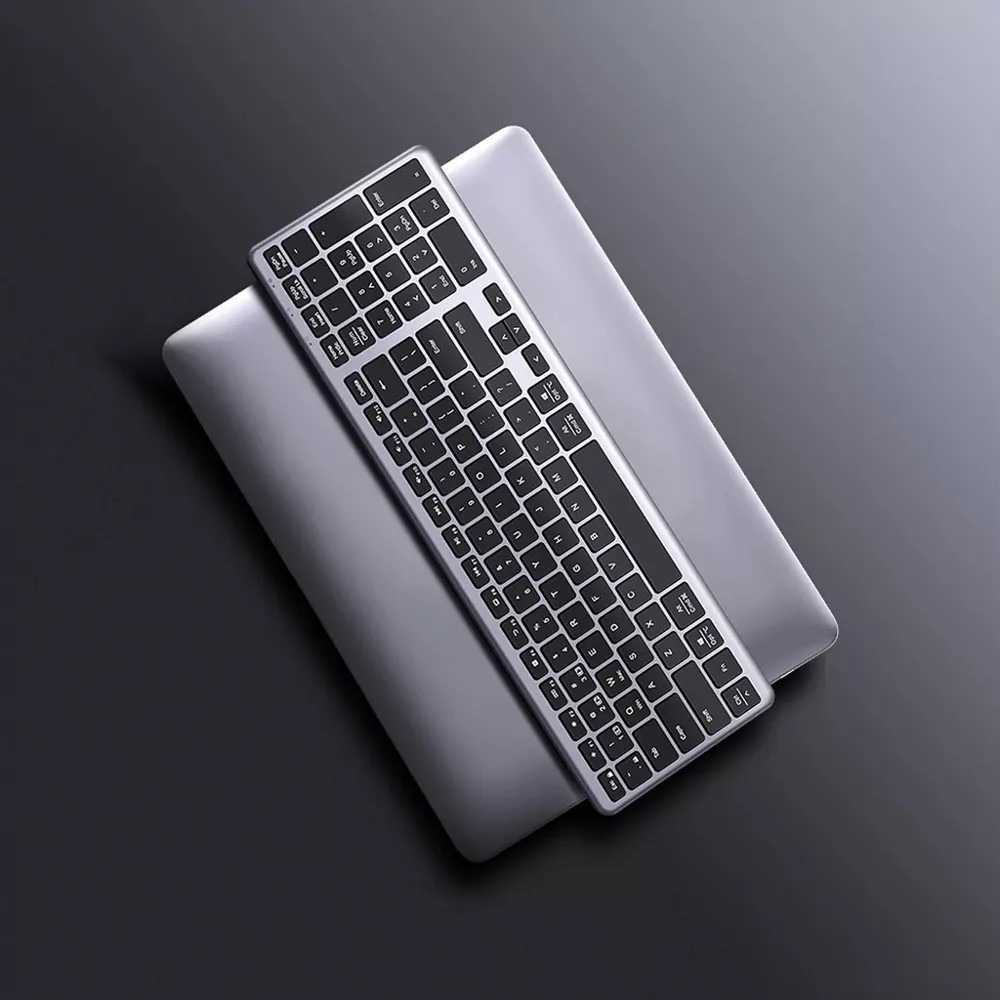 Bluetooth клавиатура UGREEN 15258, Bluetooth 5.0/2.4GHz, Silent Touch, Numpad - 15258 - 6