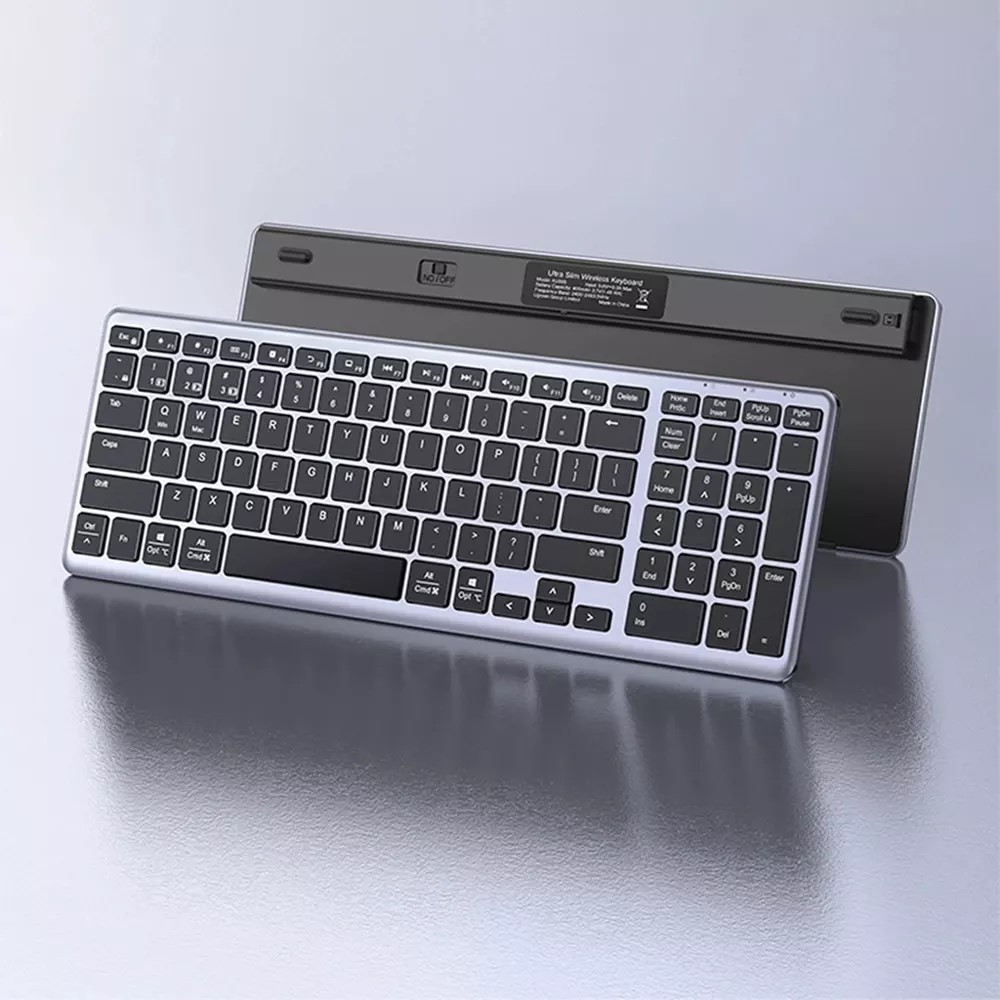 Bluetooth клавиатура UGREEN 15258, Bluetooth 5.0/2.4GHz, Silent Touch, Numpad - 15258 - 7