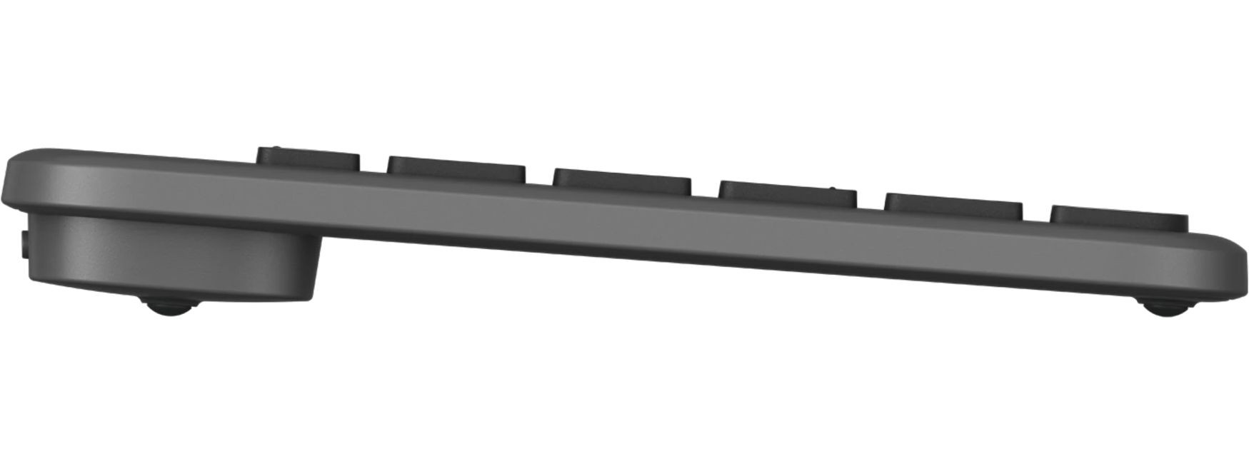 Безжична мишка Logitech Signature Slim Solar+, Bluetooth, USB nano приемник, Нископрофилни клавиши, Numpad - 920-013764 - 3