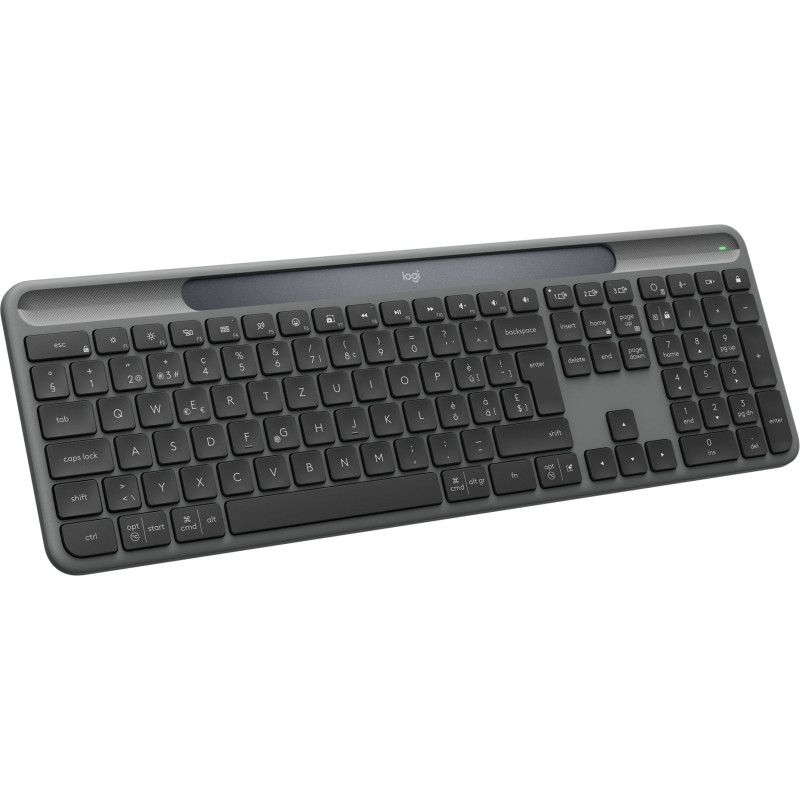 Безжична мишка Logitech Signature Slim Solar+, Bluetooth, USB nano приемник, Нископрофилни клавиши, Numpad - 920-013764 - 4