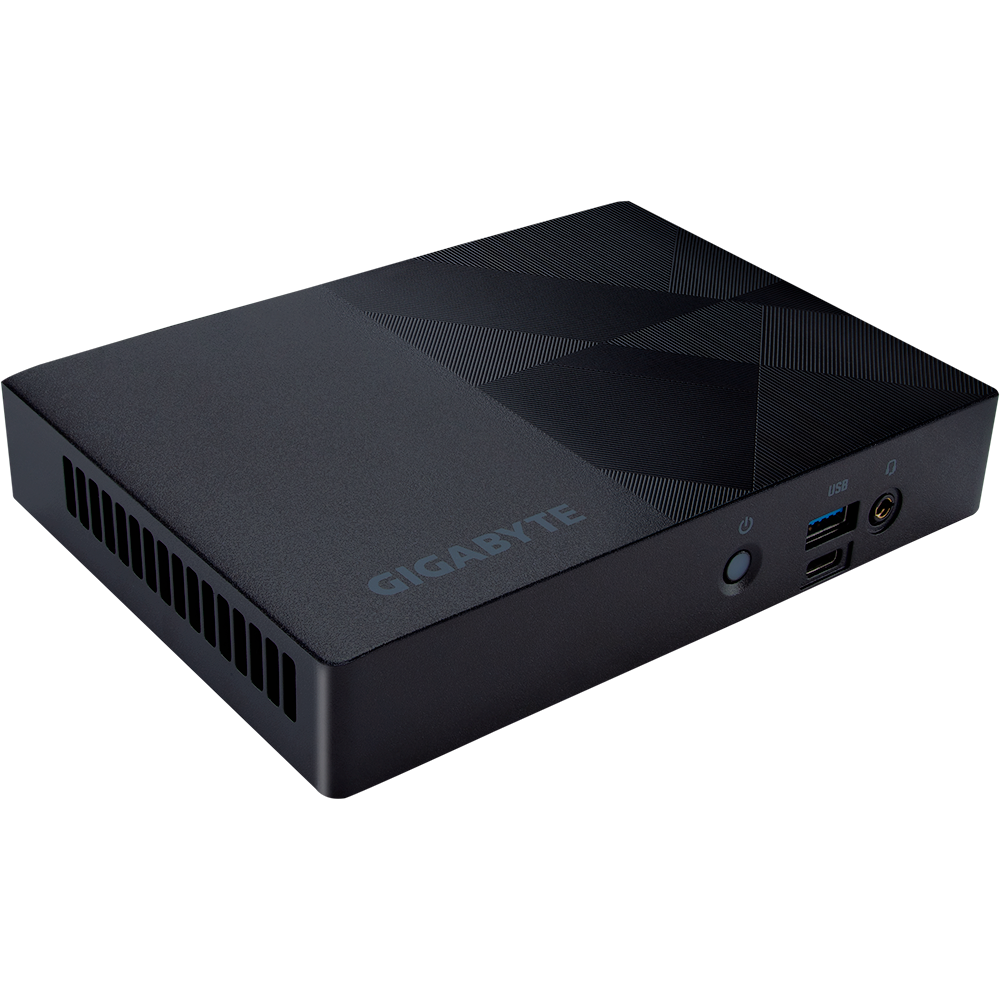 Мини компютър Gigabyte Brix GB-BNIP-N200, Intel Processor N200, DDR4 SO-DIMM (макс.), 1x M.2 SSD, WiFi 6 - GB-BNIP-N200 - 3