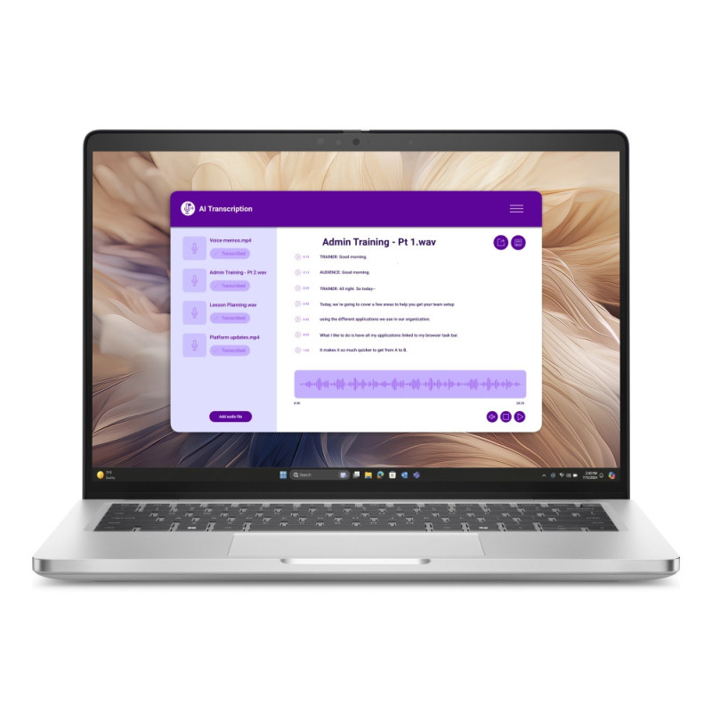 Лаптоп Dell Pro 14 Plus PB14250, 14" FHD+ IPS, Intel Core Ultra 7 268V vPro, 32GB LPDDR5X, 512GB SSD, Ubuntu - BTO217_PB14250_EMEA_UBU - 1