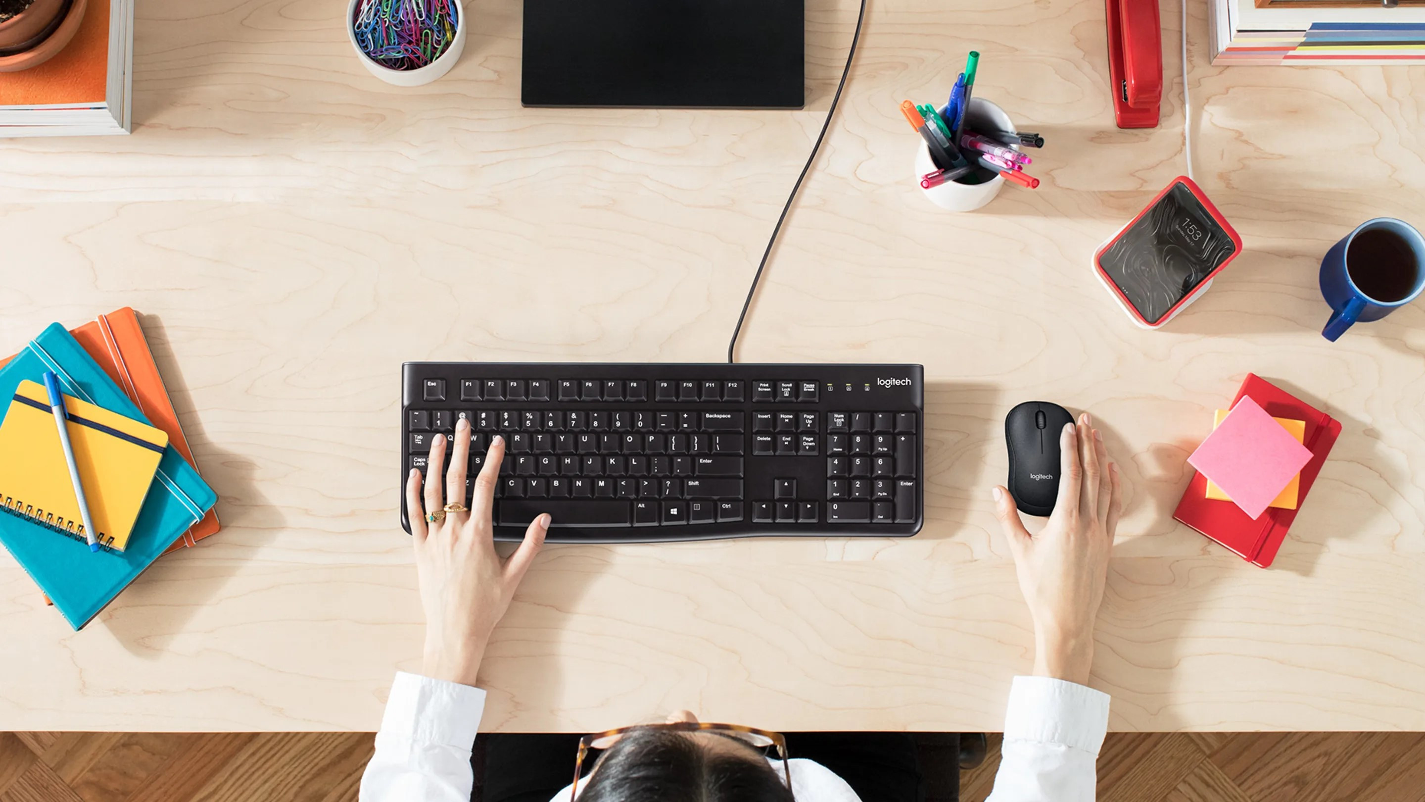 Клавиатура Logitech K120, USB, БДС - 920-002508 - 2