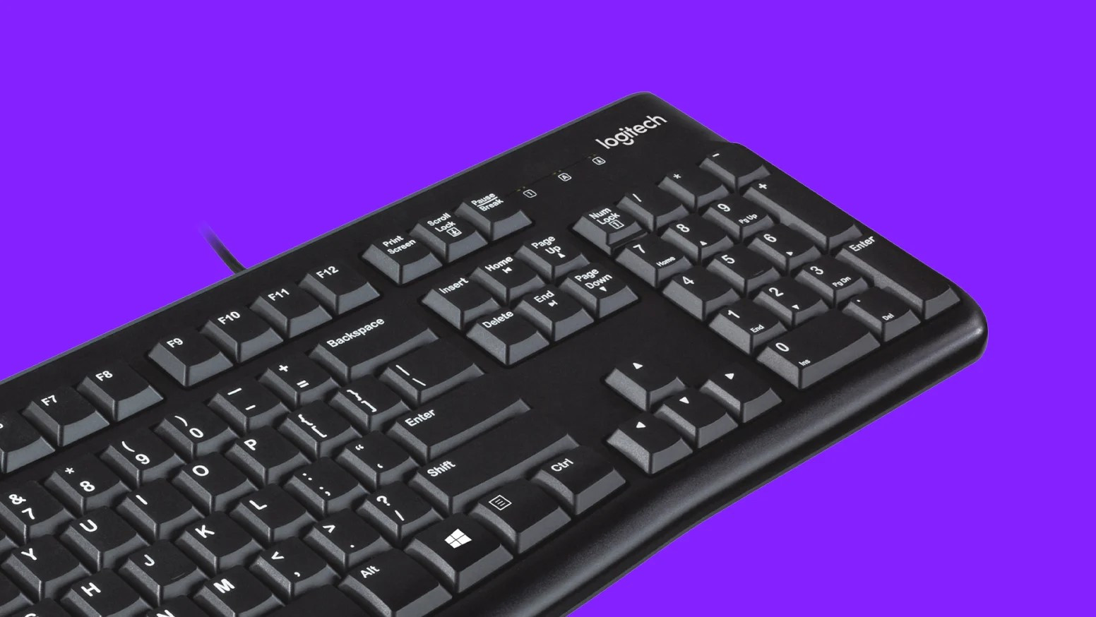 Клавиатура Logitech K120, USB, БДС - 920-002508 - 3
