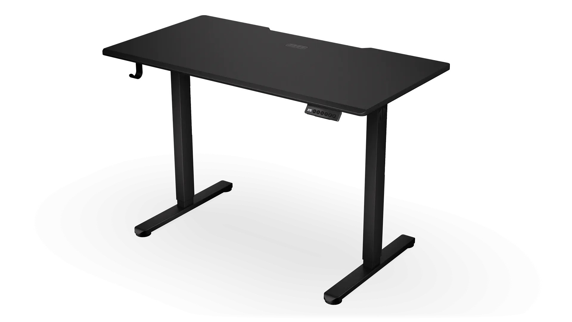 Геймърско бюро ENDORFY Atlas S Electric, Черен, Електрически механизъм, 114cm, MDF плот, Стоманена рамка - EY8E007 - 3