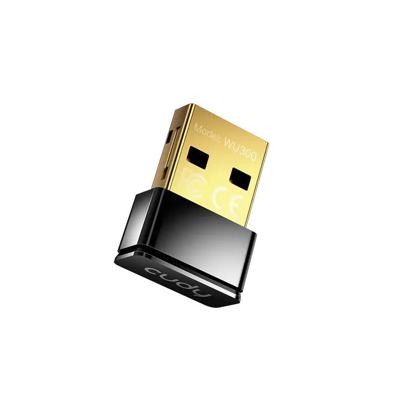 Безжичен адаптер Cudy WU300, WiFi 6 802.11ac, USB 2.0 - CUDY-WU300 - 1