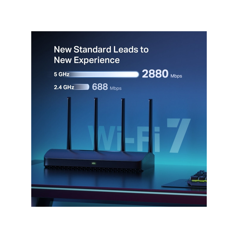 Wi-Fi 7 рутер Mercusys MR27BE BE3600 - 3