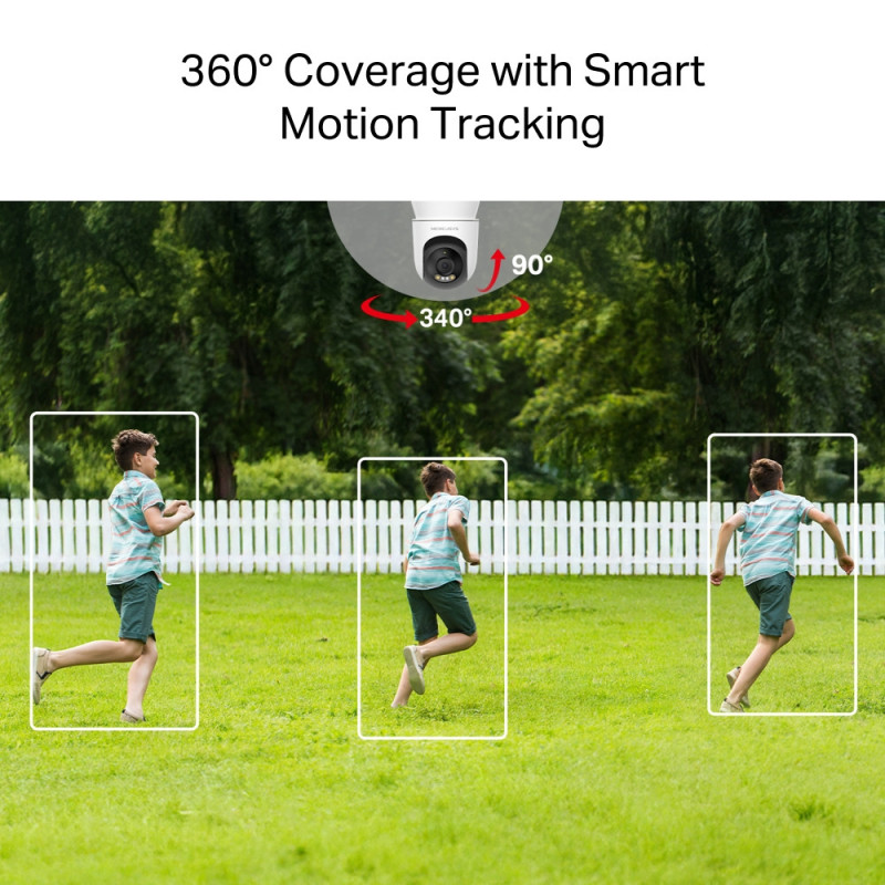 Външна охранителна Wi-Fi камера Mercusys MC500 - 4