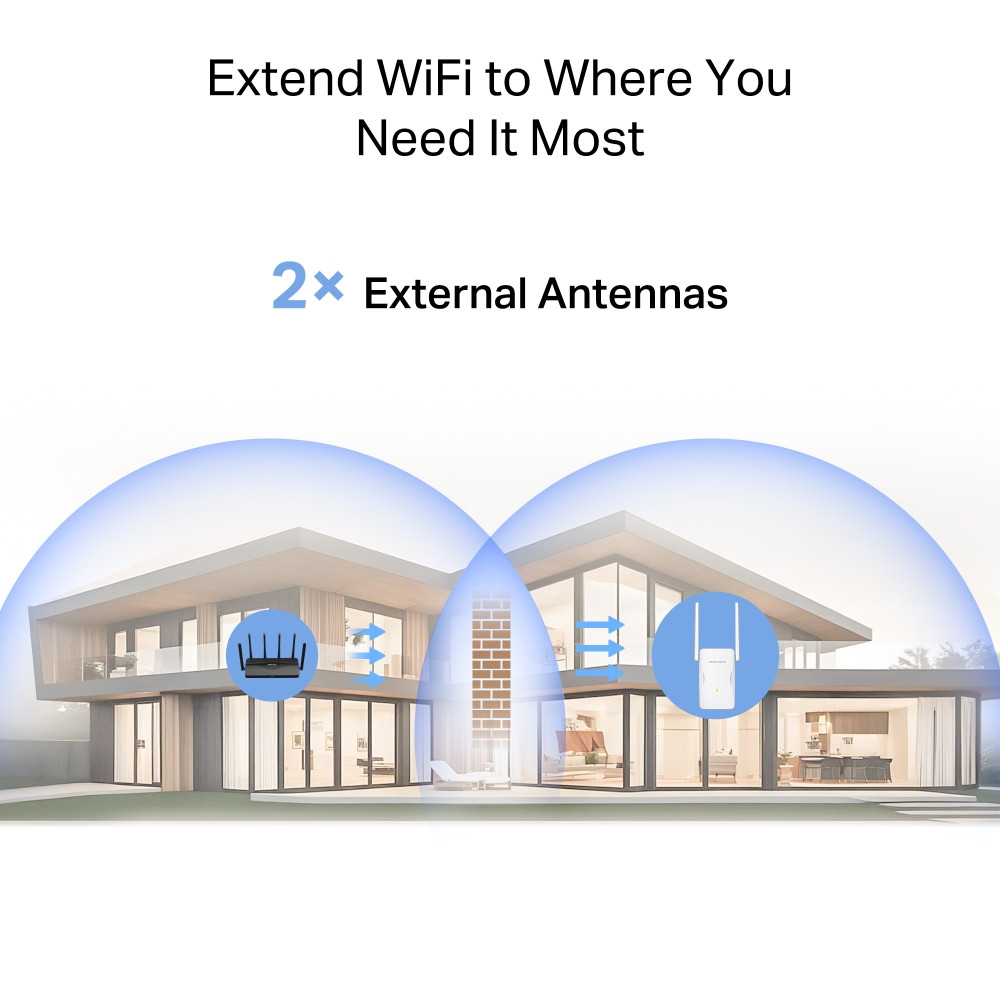 Wi-Fi удължител Mercusys ME25BE, BE3600 - 5