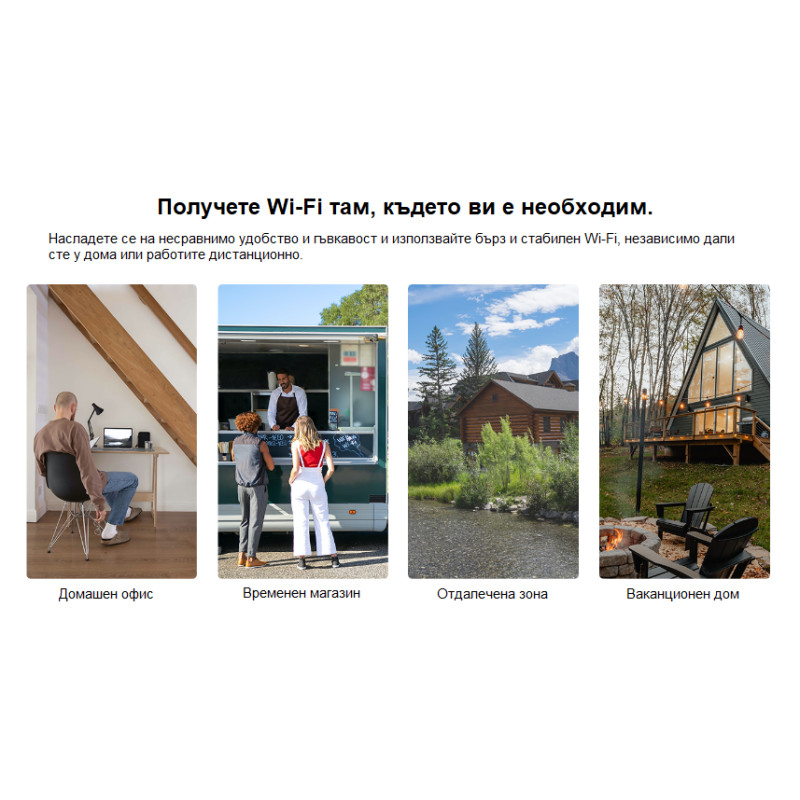 Безжичен рутер MERCUSYS MB230-4G, 4G+ Cat6 AC1200 Dual Band Gigabit - 2