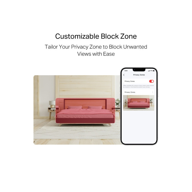 Домашна камера Wi-Fi Pan/Tilt Mercusys MC200, 1080p Full HD, вградена памет до 512GB -  - 7