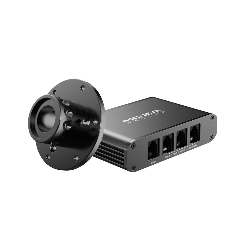 Универсален хъб за волан MOZA RACING Universal Hub Kit, USB захранване, Черен - RS050 - 1