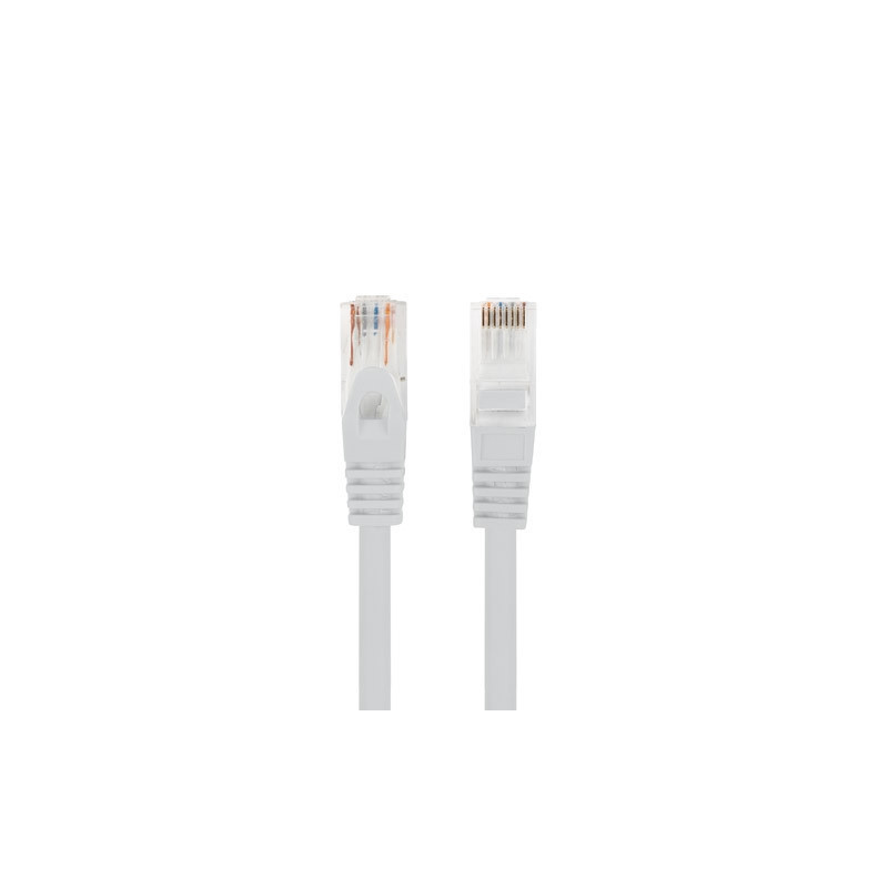 Патч кабел Lanberg CAT.6 UTP LSZH CCA, 3m, RJ-45, Grey - PCU6-10CU-0300-S - 2