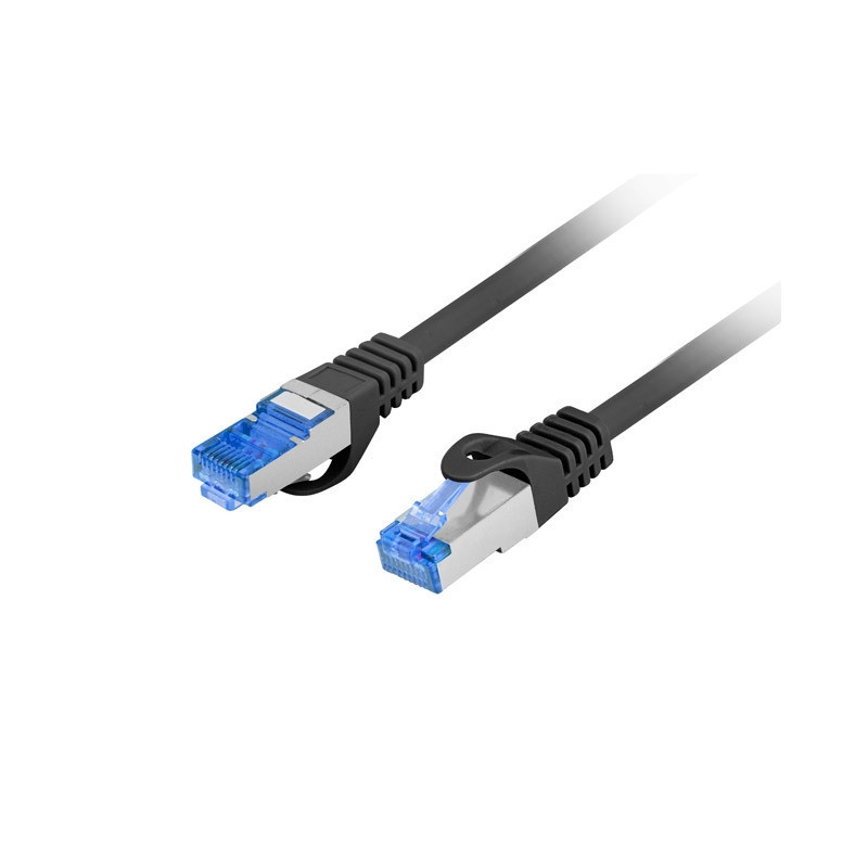 Кабел Lanberg Cat. 6A S/FTP LSZH, 5m RJ-45 Black - PCF6A-10CC-0500-BK - 2