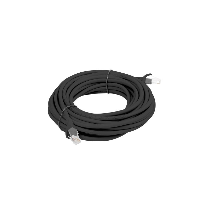 Patch кабел LANBERG CAT.6 UTP, 5m, RJ-45, черен - PCU6-10CC-0500-BK - 2