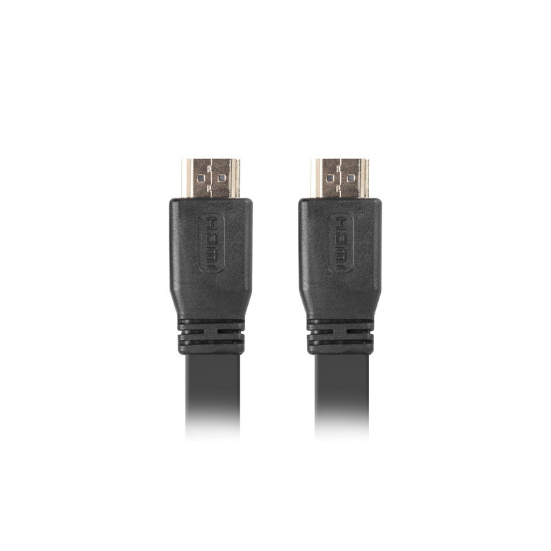 HDMI кабел Lanberg, 1.8m HDMI 2.0 4K 60Hz черен - CA-HDMI-21CU-0018-BK - 2