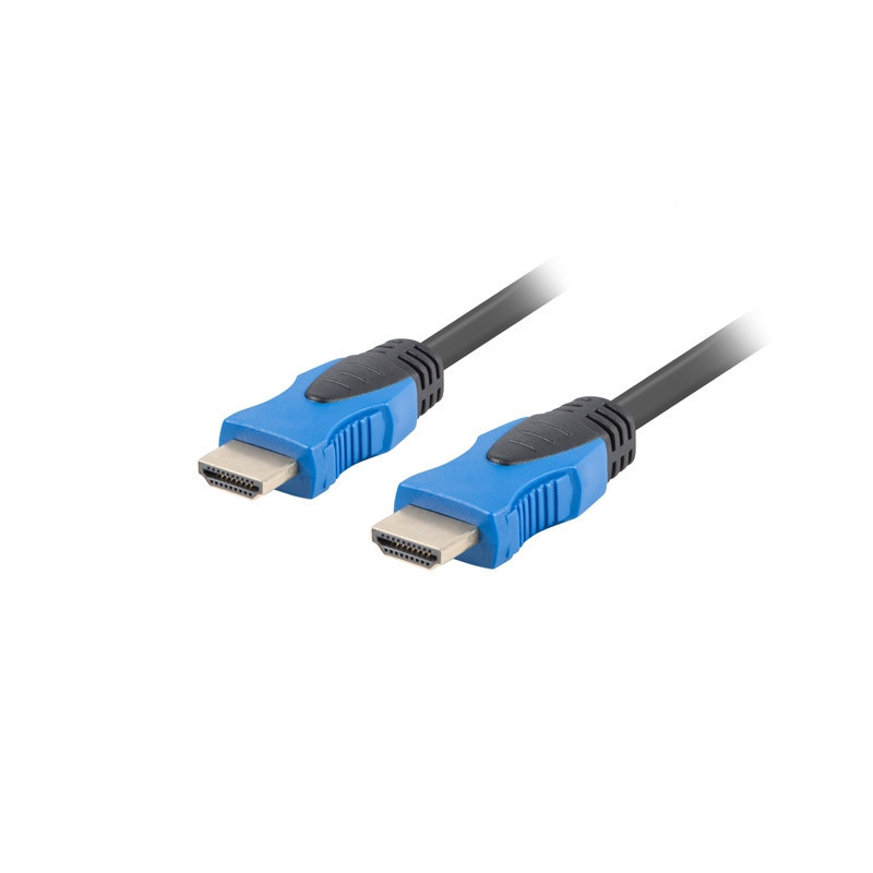 HDMI кабел Lanberg, HDMI-A 2.0 male/male 7.5m черен - CA-HDMI-20CU-0075-BK - 1