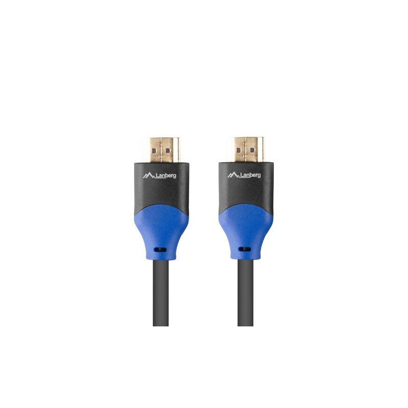 HDMI кабел Lanberg, M/M V2.0 1.8m 4K черен - CA-HDMI-15CU-0018-BK - 2