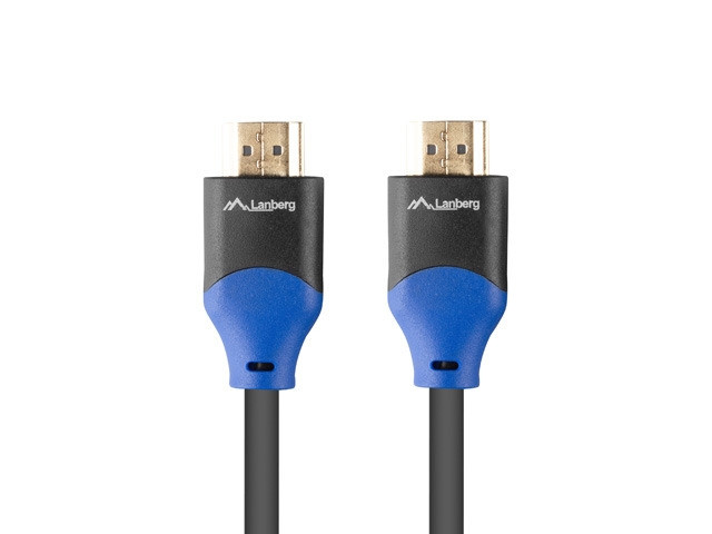 HDMI кабел Lanberg, M/M V2.0 1.8m 4K черен - CA-HDMI-15CU-0018-BK - 2