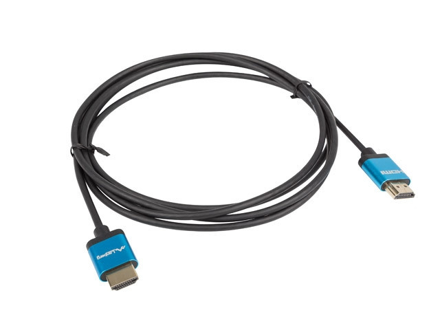 HDMI кабел Lanberg, HDMI 2.0 Male/Male 4K 1m Black - CA-HDMI-22CU-0010-BK - 2