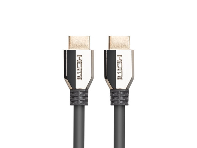 HDMI кабел Lanberg, HDMI-A 2.1 male/male, 8K 60Hz, 0.5m, черен - CA-HDMI-30CU-0005-BK - 2