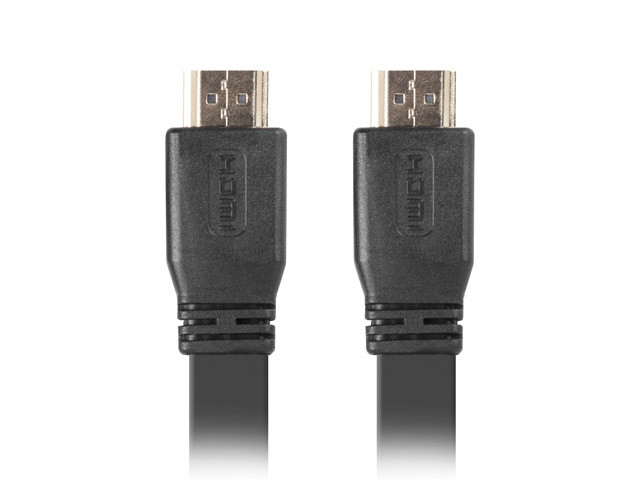 HDMI кабел Lanberg, 5m, HDMI 2.0 M/M, 4K 60Hz, черен - CA-HDMI-21CU-0050-BK - 2
